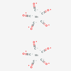 Chemical structure of Manganese carbonyl