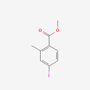 Chemical structure of Methyl 4-iodo-2-methylbenzoate
