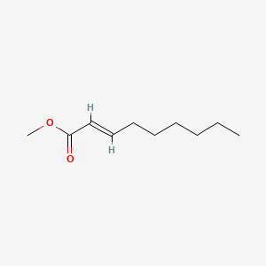 Chemical structure of Methyl non-2-enoate