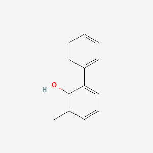 Chemical structure of 3-Methyl-[1,1'-biphenyl]-2-ol