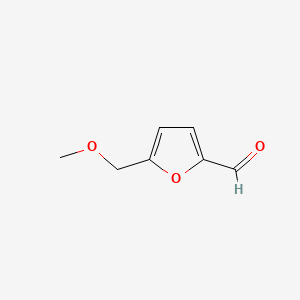Chemical structure of 5-(Methoxymethyl)furan-2-carbaldehyde