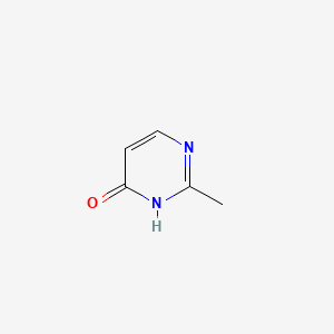 Chemical structure of 2-Methylpyrimidin-4(3H)-one