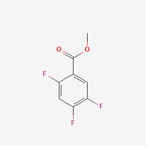 Chemical structure of Methyl 2,4,5-trifluorobenzoate