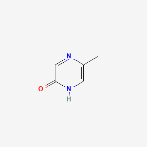 Chemical structure of 2-Hydroxy-5-methylpyrazine