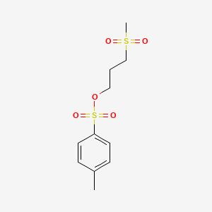 Chemical structure of 3-(Methylsulfonyl)propyl 4-methylbenzenesulfonate