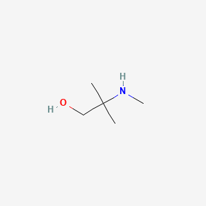 Chemical structure of 2-Methyl-2-(methylamino)propan-1-ol