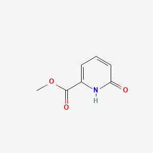 Chemical structure of Methyl 6-oxo-1,6-dihydropyridine-2-carboxylate