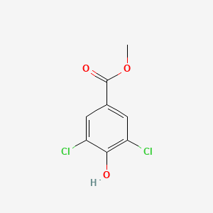 Chemical structure of Methyl 3,5-Dichloro-4-Hydroxylbenzoate