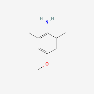 Chemical structure of 4-Methoxy-2,6-dimethylaniline