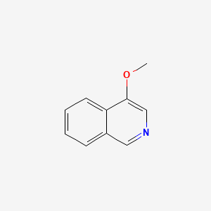 Chemical structure of 4-Methoxyisoquinoline