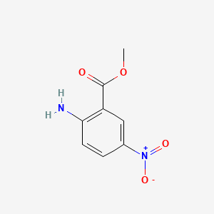Chemical structure of Methyl 2-amino-5-nitrobenzoate