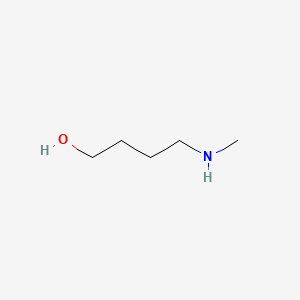 Chemical structure of 4-(Methylamino)butan-1-ol