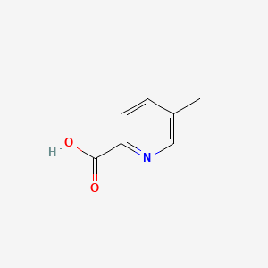 Chemical structure of 5-Methylpicolinic acid
