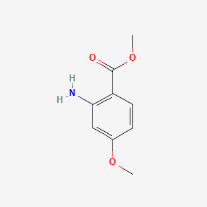 Chemical structure of Methyl 2-amino-4-methoxylbenzoate