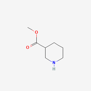 Chemical structure of Methyl piperidine-3-carboxylate