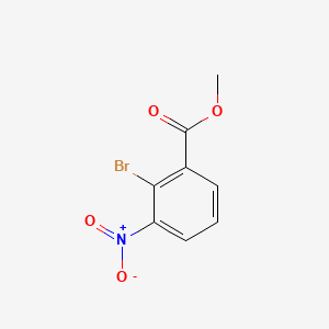 Chemical structure of Methyl 2-bromo-3-nitrobenzoate