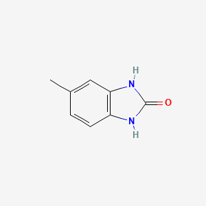 Chemical structure of 5-Methyl-1H-benzo[d]imidazol-2(3H)-one