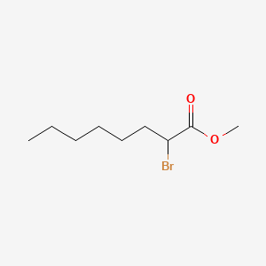 Chemical structure of Methyl 2-Bromooctanoate