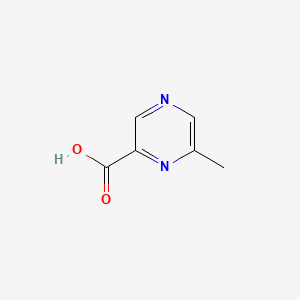 Chemical structure of 6-Methylpyrazine-2-carboxylic acid