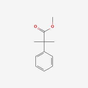 Chemical structure of Methyl 2,2-dimethylphenylacetate