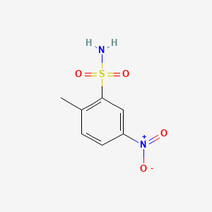 Chemical structure of 2-Methyl-5-nitrobenzenesulfonamide