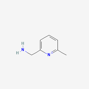 Chemical structure of (6-Methylpyridin-2-yl)methanamine