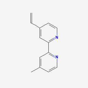 Chemical structure of 4-Methyl-4'-vinyl-2,2'-bipyridine