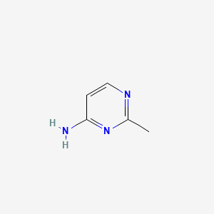 Chemical structure of 2-Methyl-4-pyrimidinamine