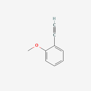 Chemical structure of 2'-Methoxyphenyl acetylene
