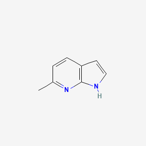 Chemical structure of 6-Methyl-1H-pyrrolo[2,3-b]pyridine