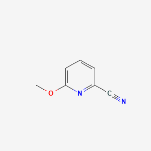 Chemical structure of 6-Methoxypyridine-2-carbonitrile