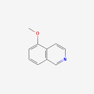Chemical structure of 5-Methoxyisoquinoline