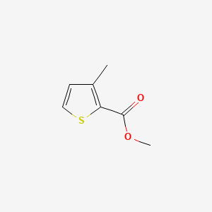 Chemical structure of Methyl 3-methylthiophene-2-carboxylate