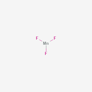 Chemical structure of Manganese(III) fluoride