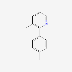 Chemical structure of 3-Methyl-2-p-tolylpyridine