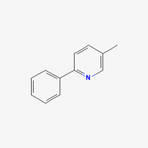 Chemical structure of 5-Methyl-2-phenylpyridine
