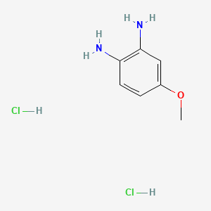 Chemical structure of 4-Methoxy-o-phenylenediamine dihydrochloride