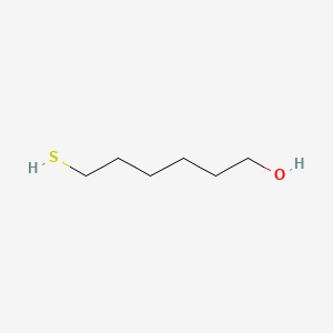 Chemical structure of 6-Mercapto-1-hexanol