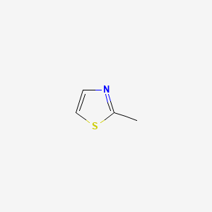 Chemical structure of 2-Methylthiazole