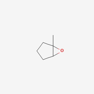 Chemical structure of 1-Methyl-6-Oxabicyclo[3.1.0]Hexane