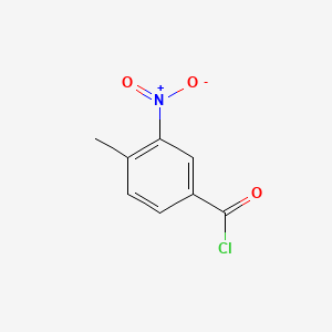 Chemical structure of 4-Methyl-3-nitrobenzoyl chloride
