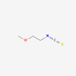 Chemical structure of 2-Methoxyethyl isothiocyanate