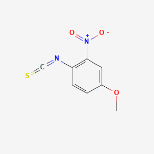 Chemical structure of 4-Methoxy-2-nitrophenyl isothiocyanate