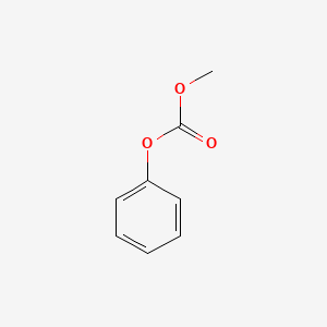 Chemical structure of Methyl phenyl carbonate