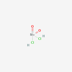 Chemical structure of Molybdenum(VI) dichloride dioxide