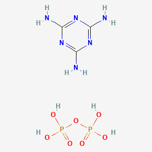 Chemical structure of Melamine Pyrophosphate