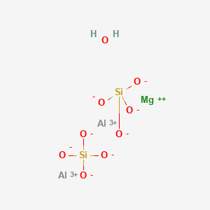Chemical structure of Magnesium aluminosilicate