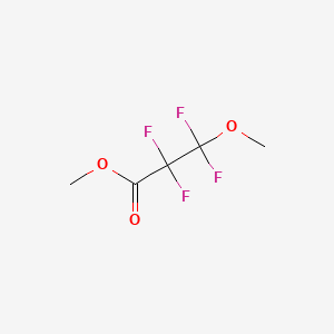 Chemical structure of Methyl 2,2,3,3-tetrafluoro-3-methoxypropionate