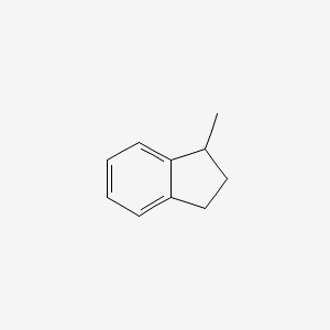 Chemical structure of 1-Methylindan