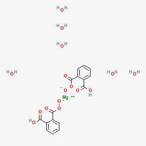 Chemical structure of Monoperoxyphthalic acid magnesium salt hexahydrate